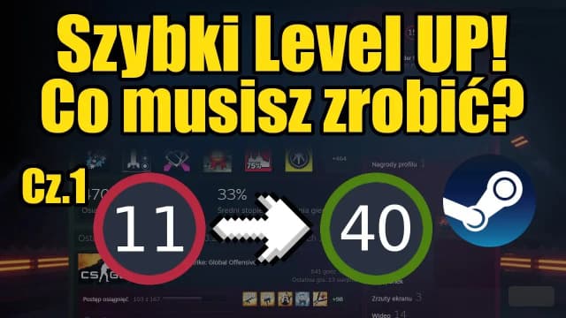 Jak zdobyć poziom Steam i zwiększyć swoje możliwości w grach Jak zdobyć poziom Steam i zwiększyć swoje możliwości w grach